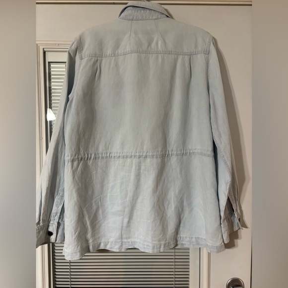 Ralph Lauren Jean Co Light Blue Utility Jacket - Picture 5 of 9